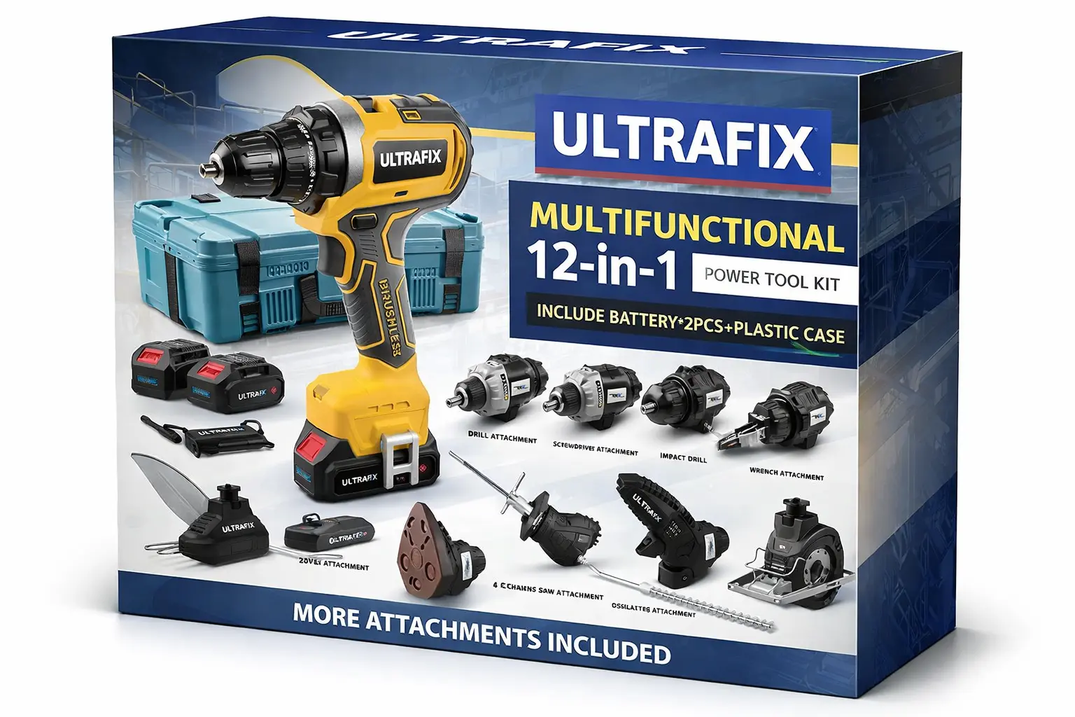 Zawartość zestawu UltraFixDrill